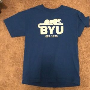Blue BYU shirt size medium